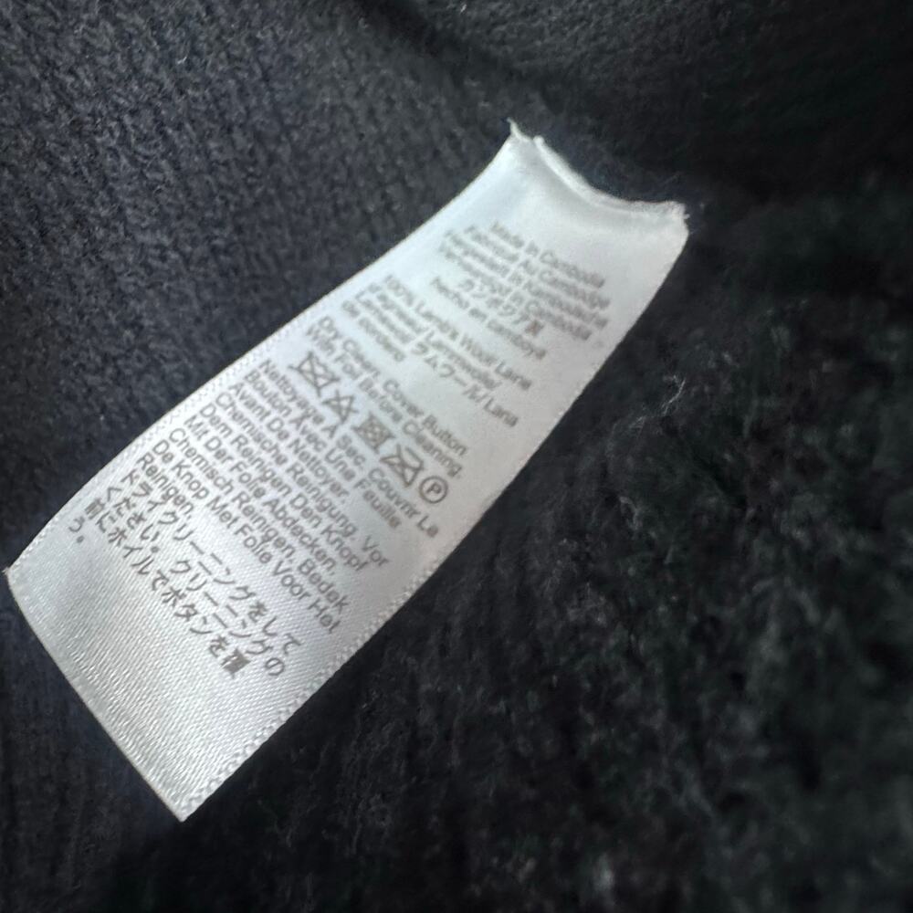 J. Crew Milano Stitch Cinched Waist Cardigan with Embellished Buttons Size M NWT - Picture 7 of 9